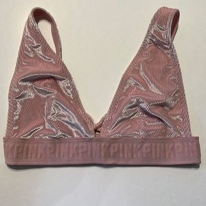 PINK Velvet Bralette